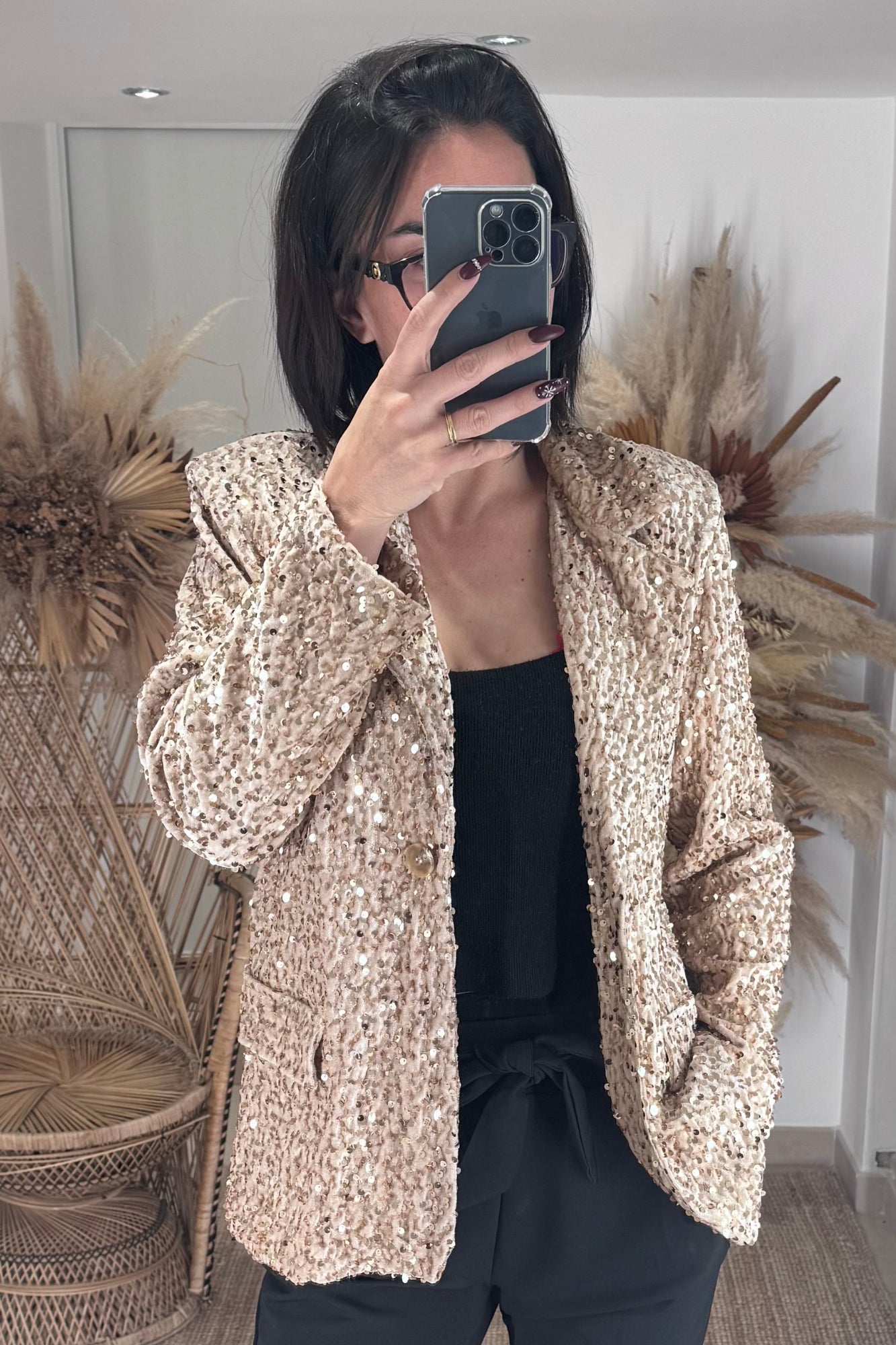 Blazer Paillettes