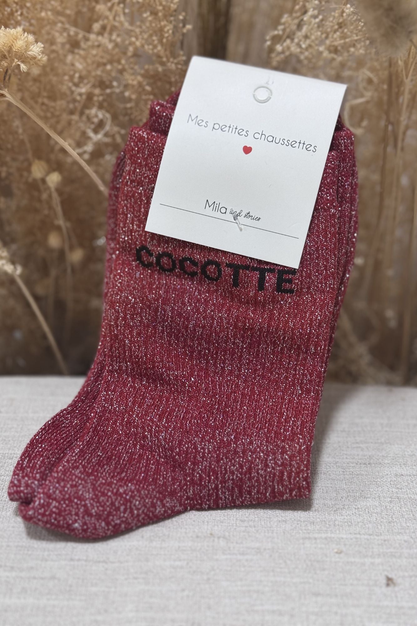 Chaussette cocotte